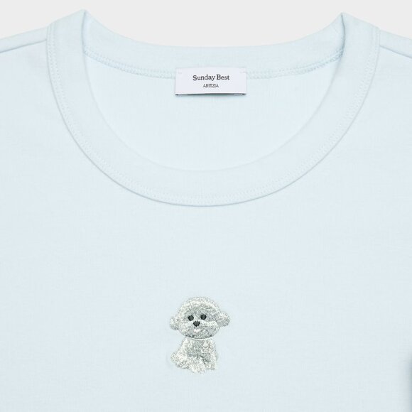 NWT Sunday Best BestHug™ Little Ribbed Icon T-Shirt - Picture 2 of 8